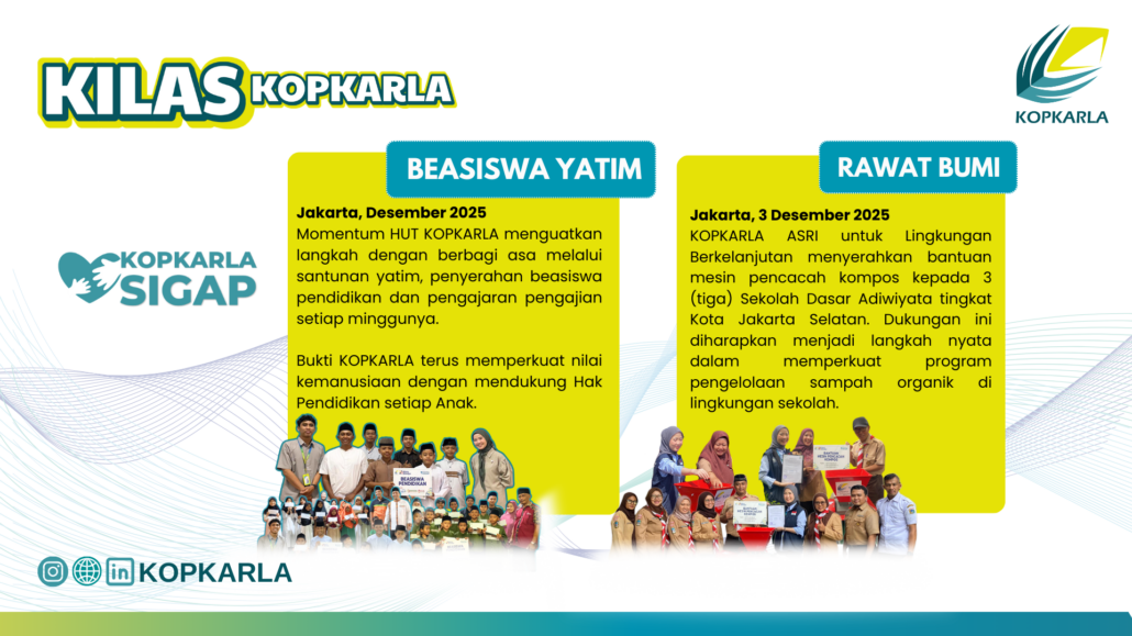 The current image has no alternative text. The file name is: CSR-KOPKARLA-SIGAP-DESEMBER-2025.png
